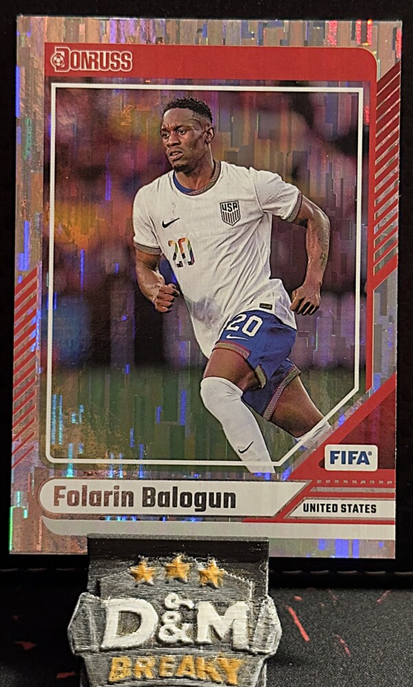 24/25 Panini donruss soccer - Folarin Balogun