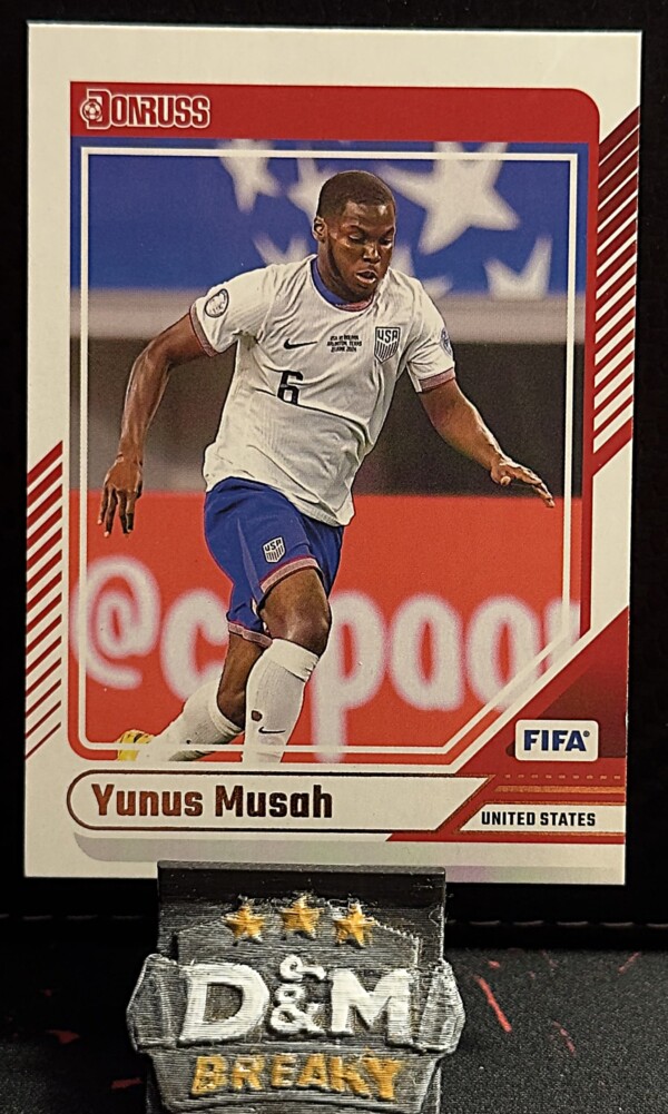 24/25 Panini donruss soccer - Yunus Musah