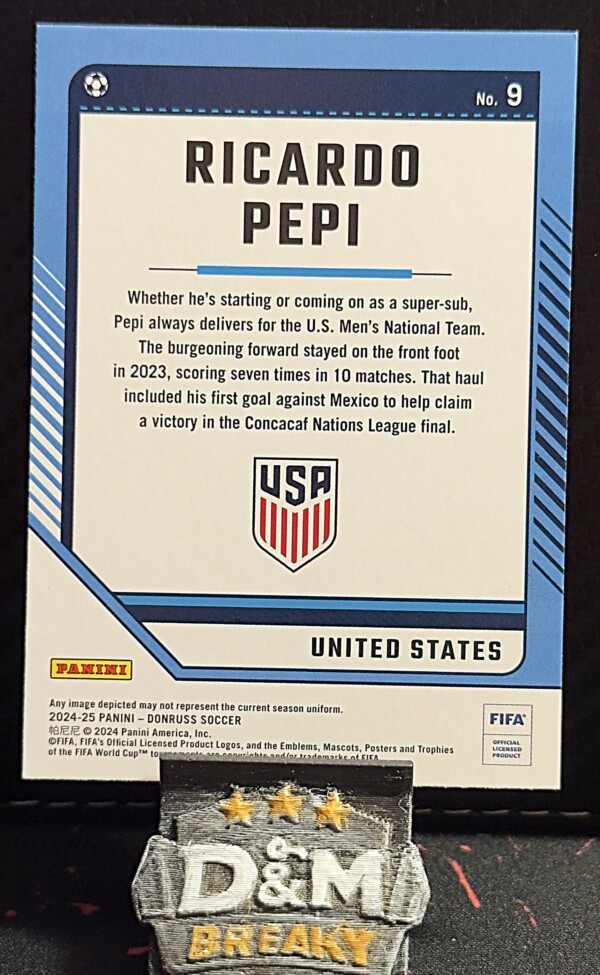 24/25 Panini donruss soccer - Ricardo Pepi