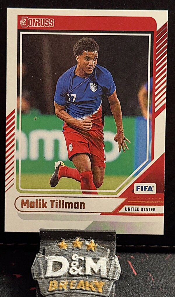 24/25 Panini donruss soccer - Malik Tillman