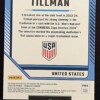24/25 Panini donruss soccer - Malik Tillman