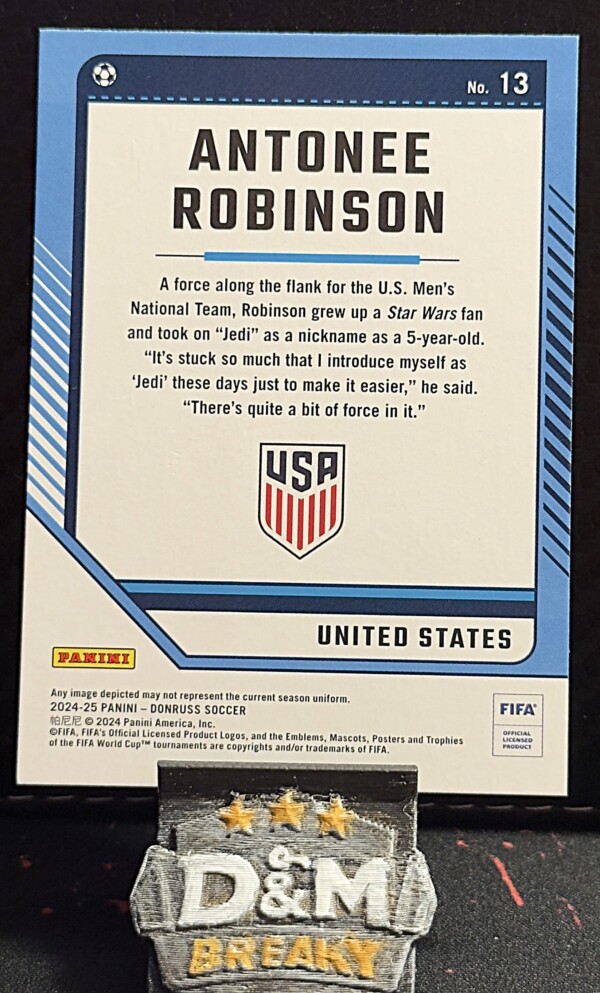 24/25 Panini donruss soccer - Antonee Robinson