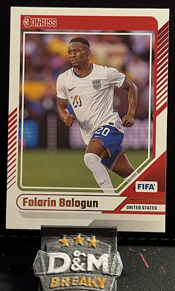 24-2025 Panini donruss soccer - Folarin Balogun