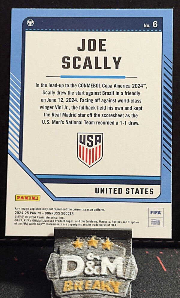 24/25 Panini donruss soccer - Joe Scally
