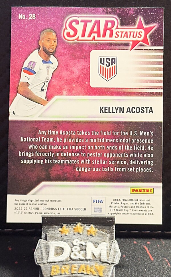 22/23 Panini donruss elite - Kellyn Acosta