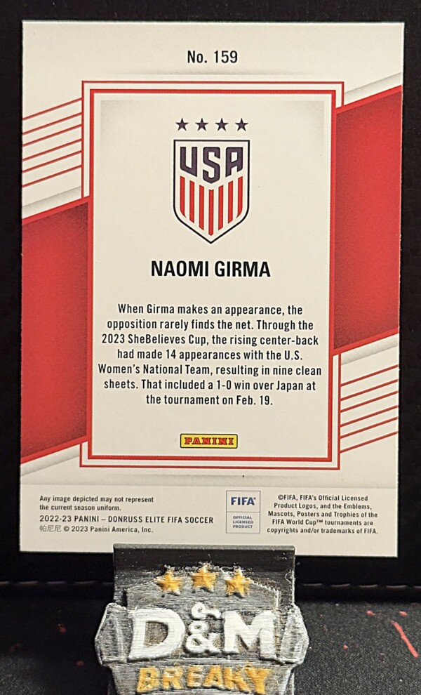 22/23 Panini donruss elite - Naomi Girma