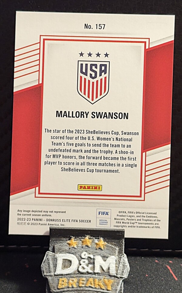 22/23 Panini donruss elite - Mallory Swanson
