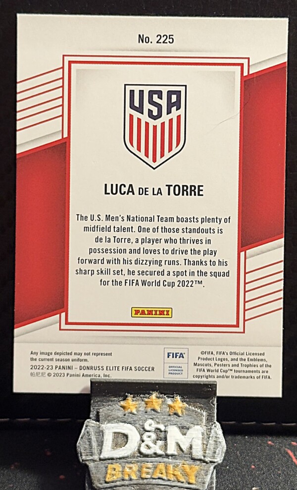 22/23 Panini donruss elite - Luca de la Torre