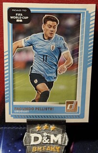25/26 Panini donruss road to fifa - Facundo Pellistri