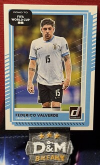 25/26 Panini donruss road to fifa - Federico Valverde
