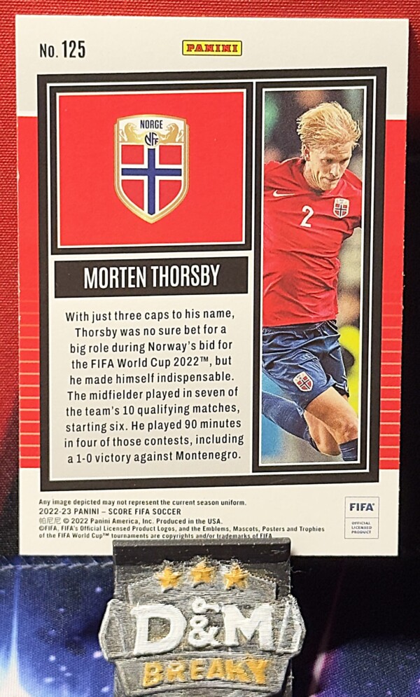 22/23 Panini score fifa - Morten Thorsby