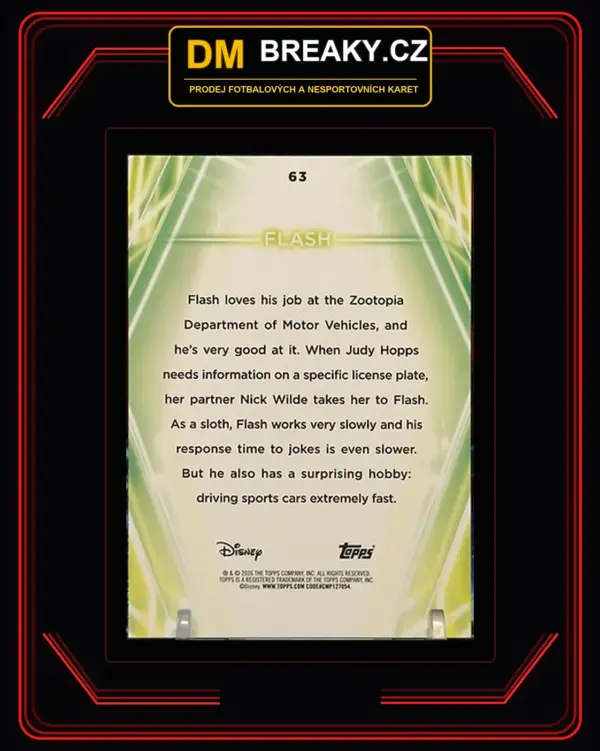 2026 Topps Disney neon - Flash