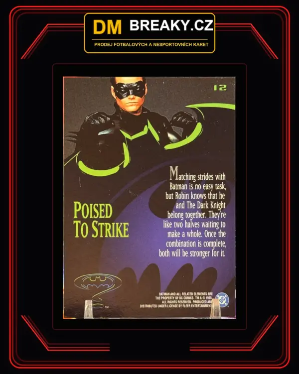1995 Fleer ultra Batman forever