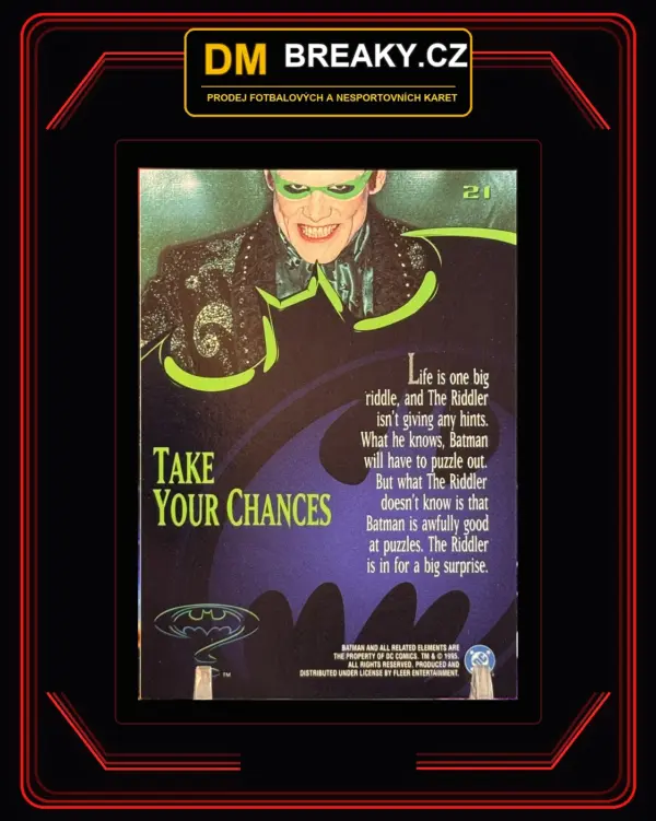 1995 Fleer ultra Batman forever