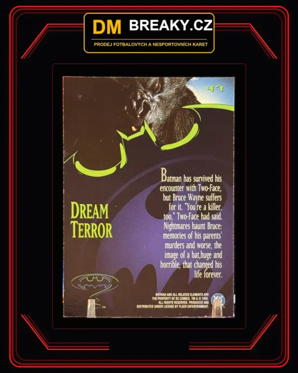 1995 Fleer ultra Batman forever