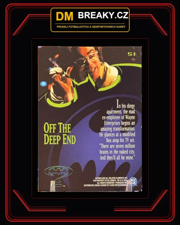 1995 Fleer ultra Batman forever