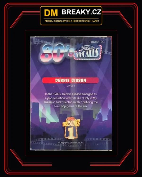 Wild Card Decades – Debbie Gibson