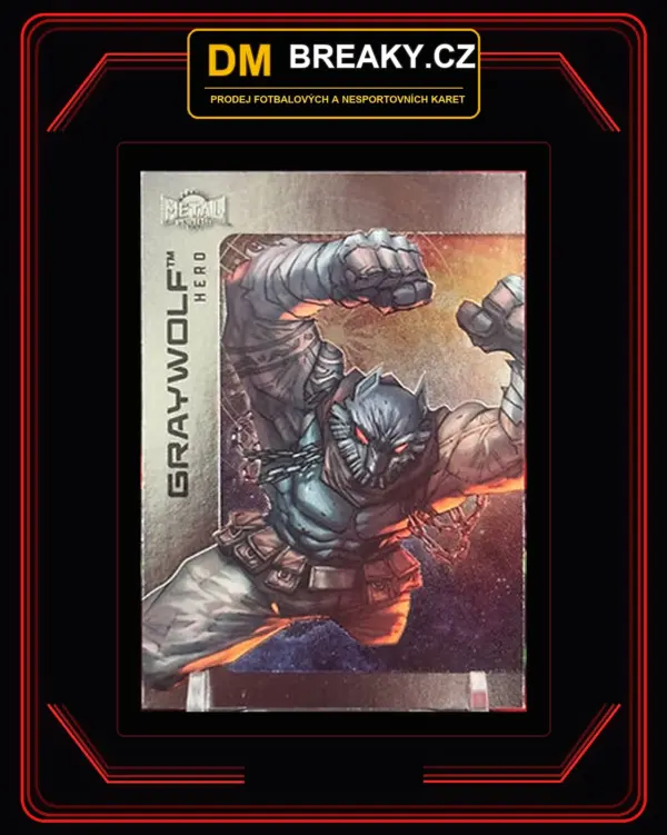 2025 Skybox metal universe - Graywolf