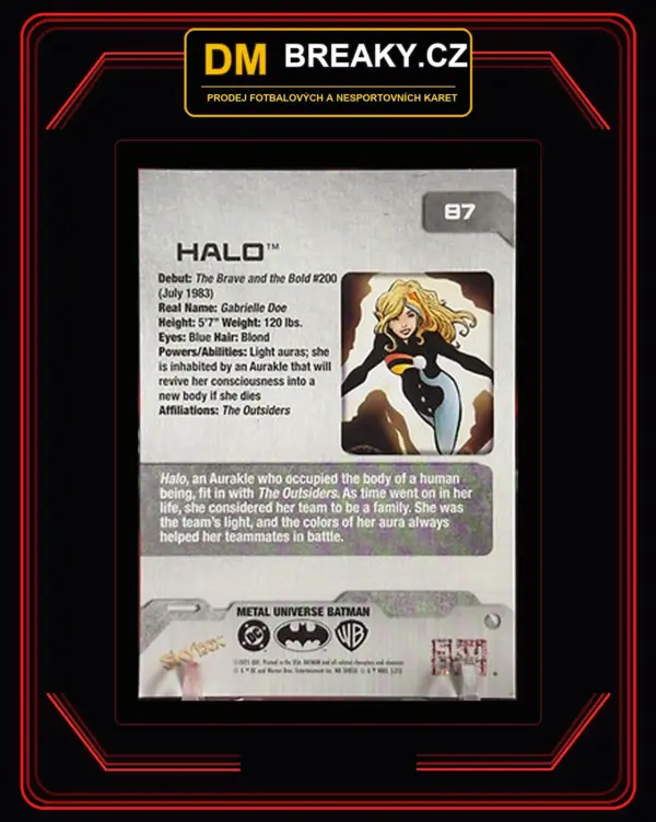 2025 Skybox metal universe - halo