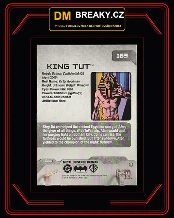 2025 Skybox metal universe - King Tut