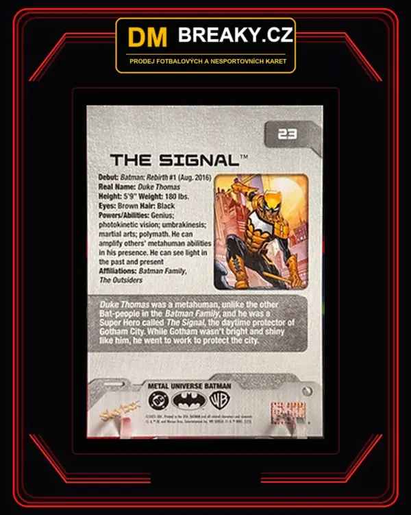 2025 Skybox metal universe - The signal