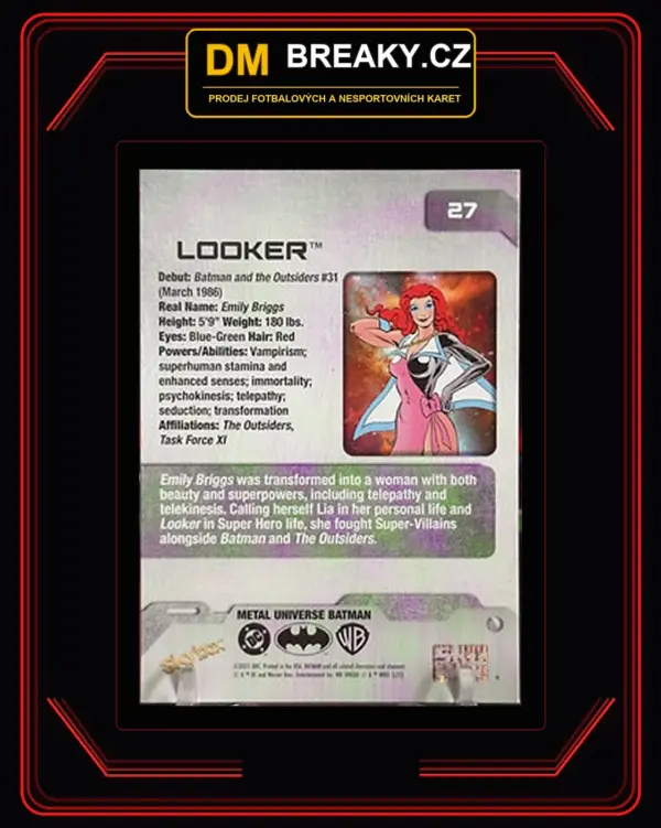 2025 Skybox metal universe - Looker