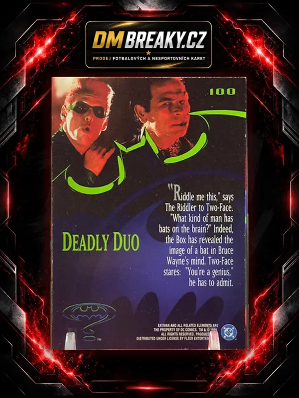 1995 Fleer ultra batman forever
