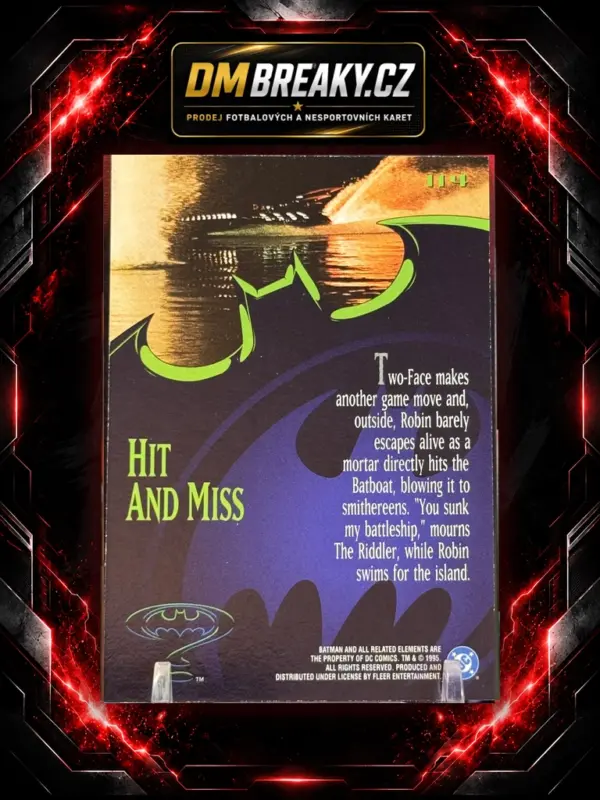 1995 Fleer ultra Batman forever