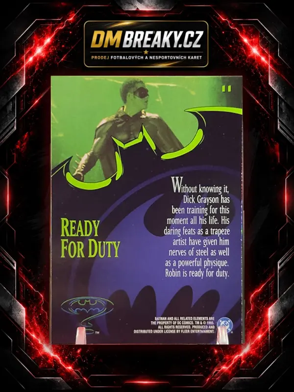 1995 Fleer ultra batman forever