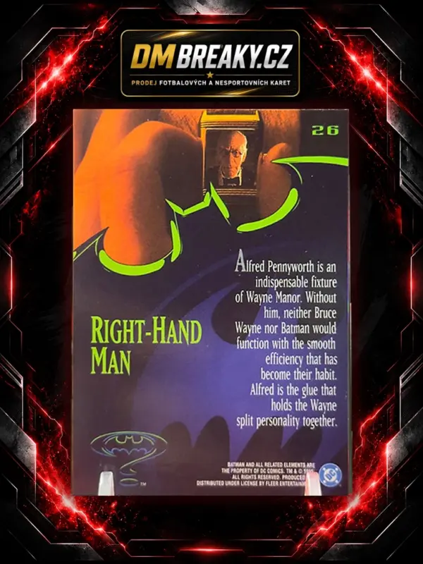1995 Fleer ultra batman forever