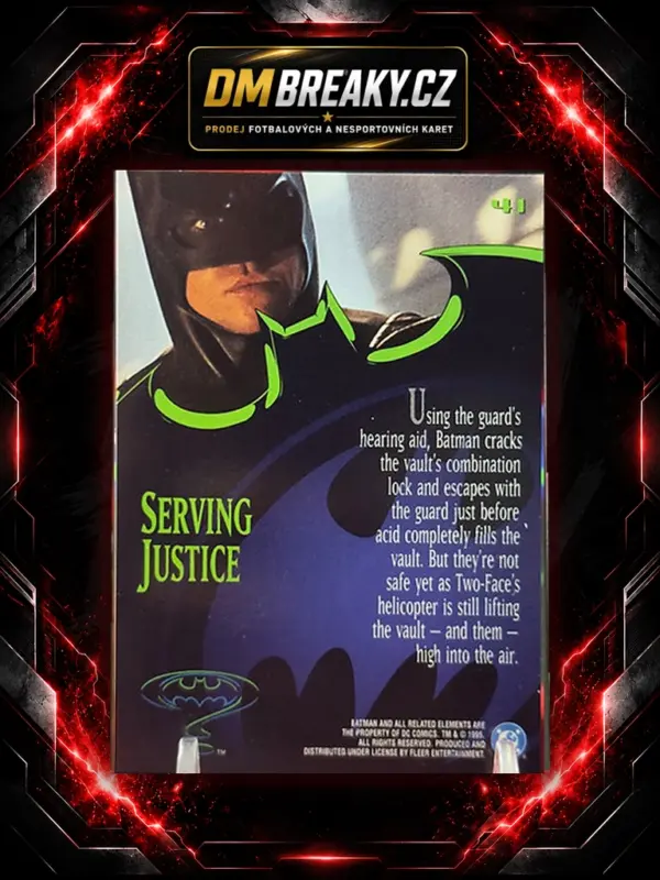 1995 Fleer ultra batman forever