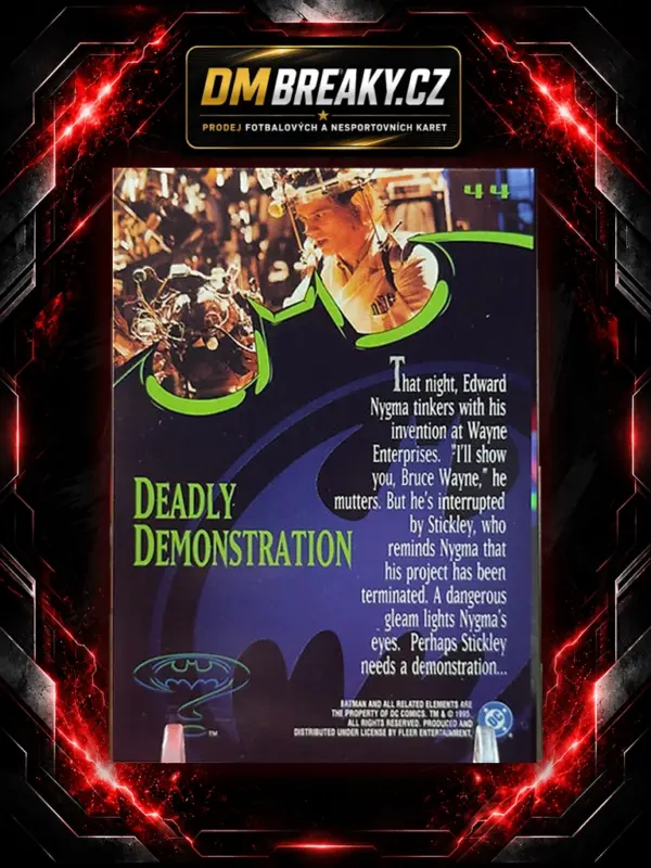 1995 Fleer ultra batman forever