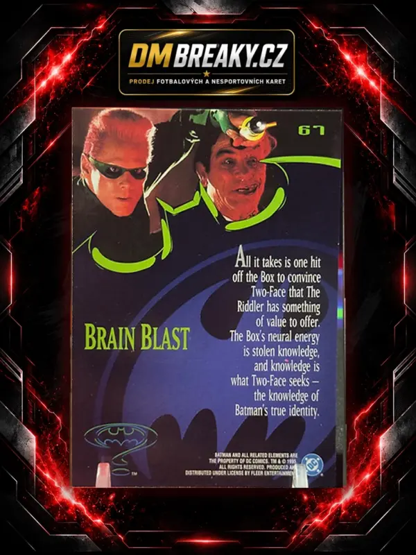 1995 Fleer ultra batman forever