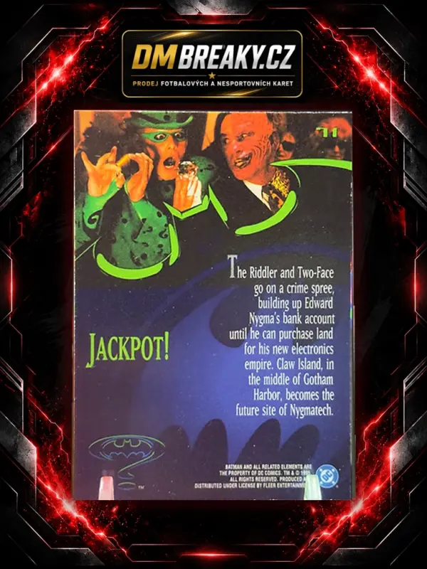 1995 Fleer ultra batman forever