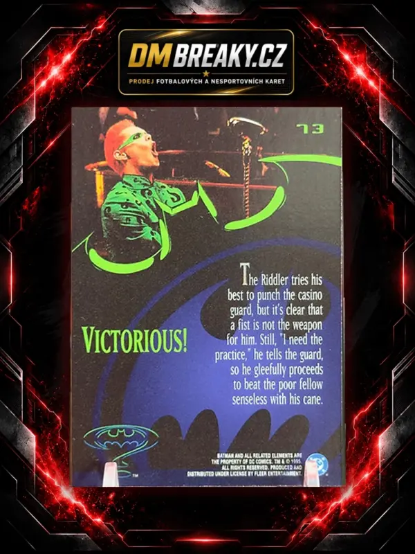 1995 Fleer ultra batman forever