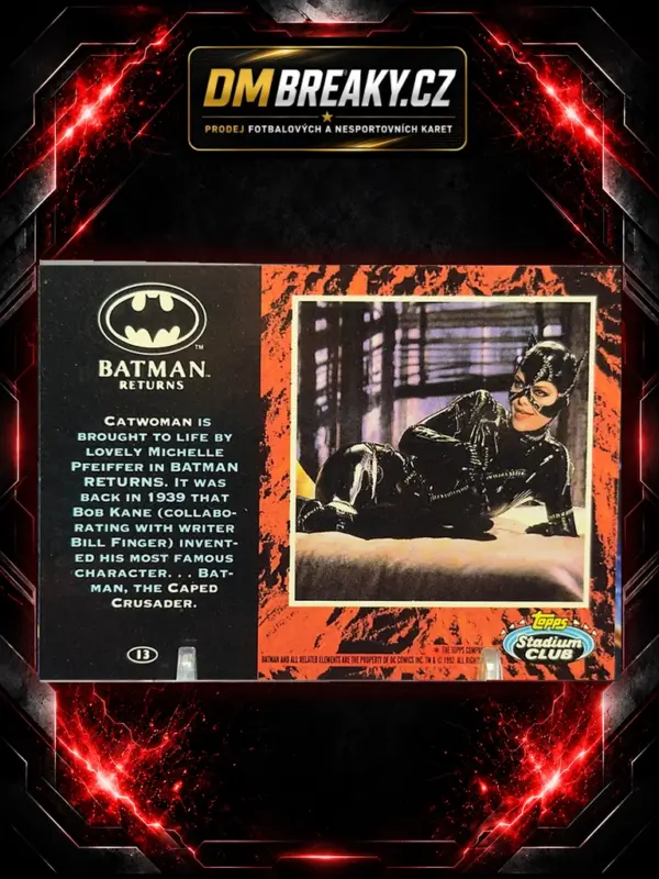 1992 Topps Stadium Club Batman