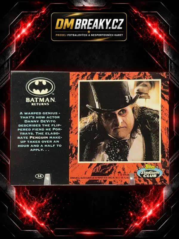 1992 Topps Stadium Club Batman
