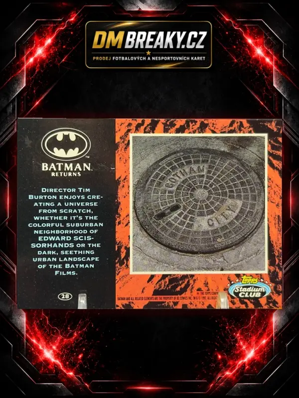 1992 Topps Stadium Club Batman