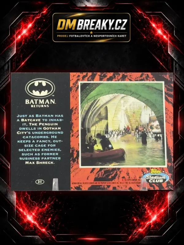 1992 Topps Stadium Club Batman