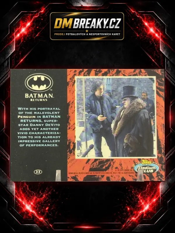 1992 Topps Stadium Club Batman