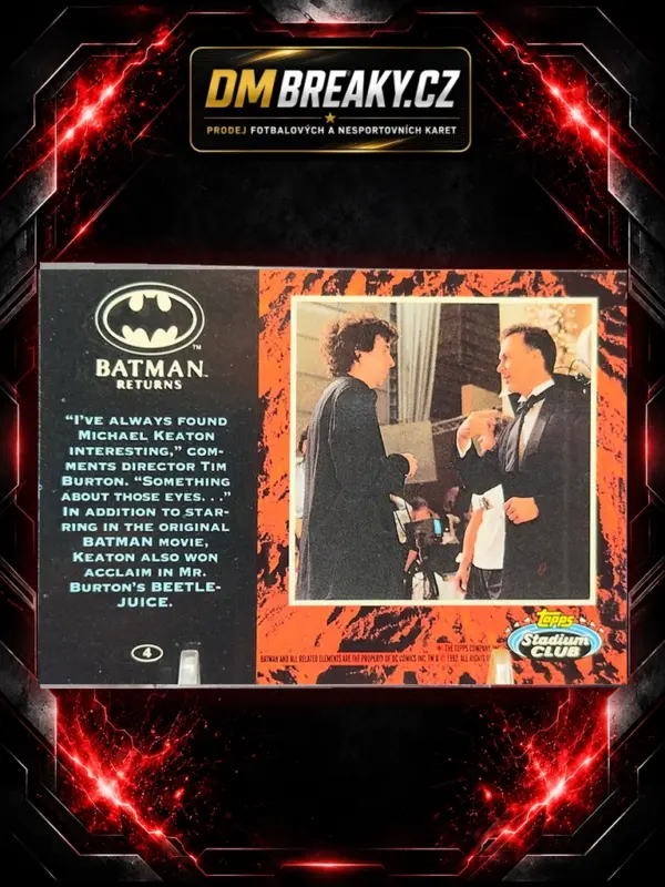 1992 Topps Stadium Club Batman