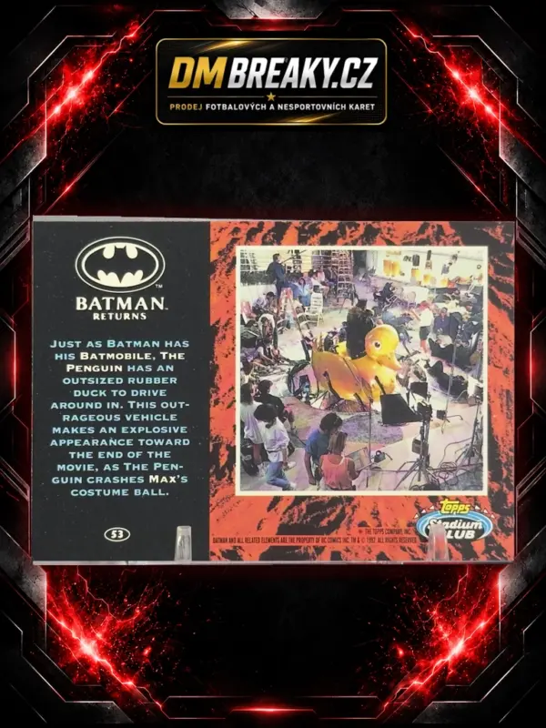 1992 Topps Stadium Club Batman