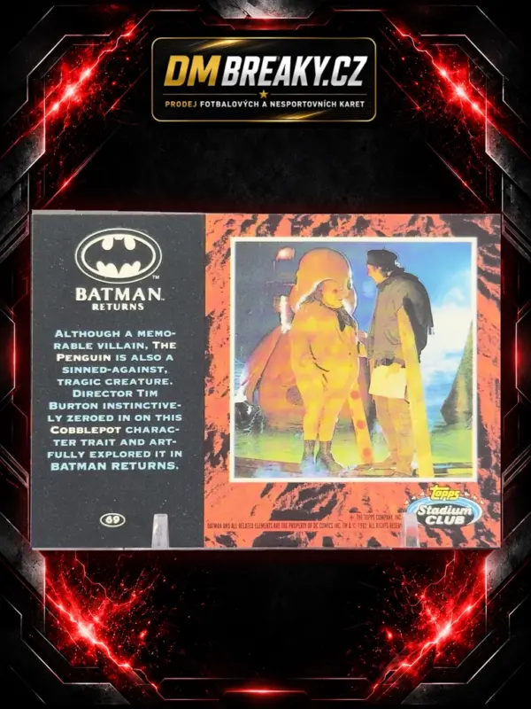 1992 Topps Stadium Club Batman