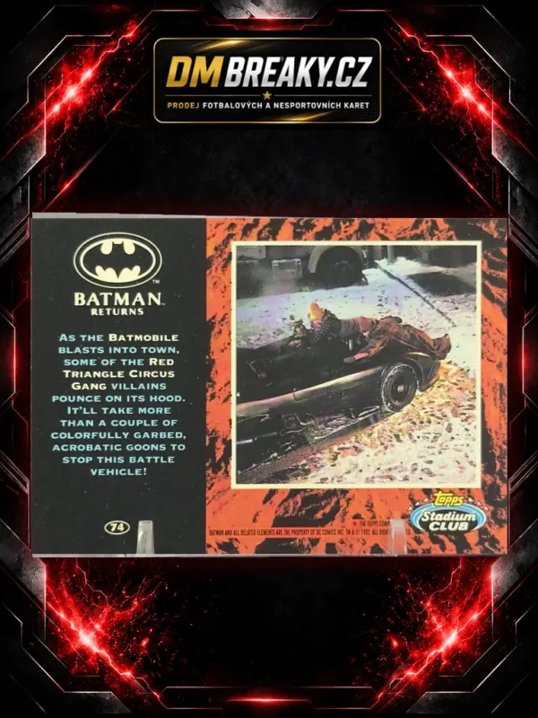 1992 Topps Stadium Club Batman