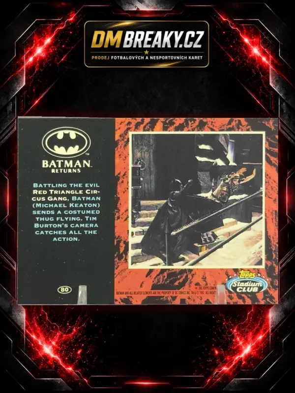1992 Topps Stadium Club Batman