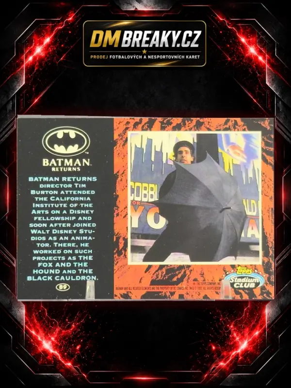 1992 Topps Stadium Club Batman
