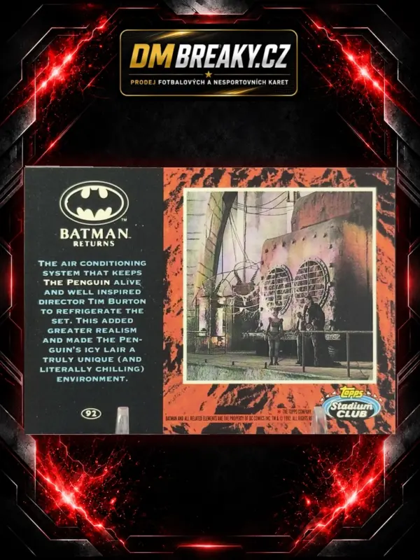 1992 Topps Stadium Club Batman