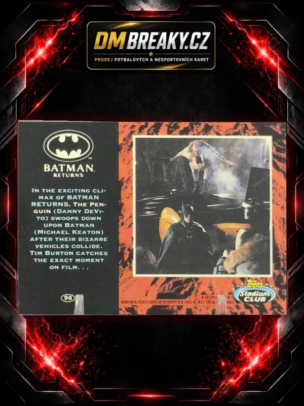 1992 Topps Stadium Club Batman