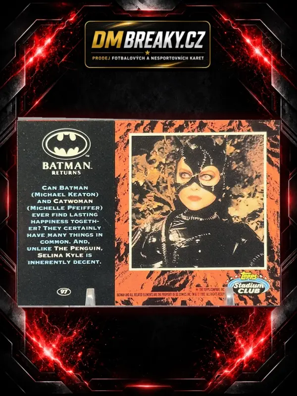 1992 Topps Stadium Club Batman
