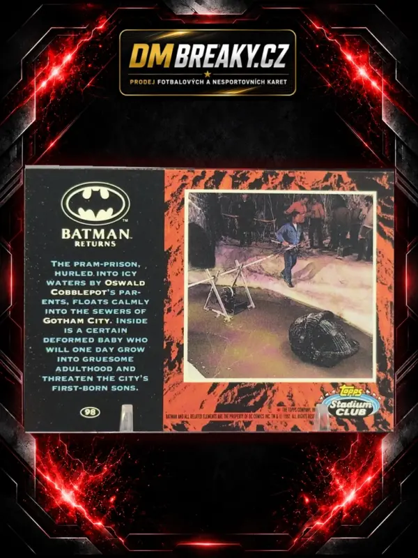 1992 Topps Stadium Club Batman